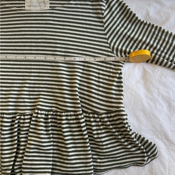 Free People Striped Shirt Small - Picture 11 of 12
